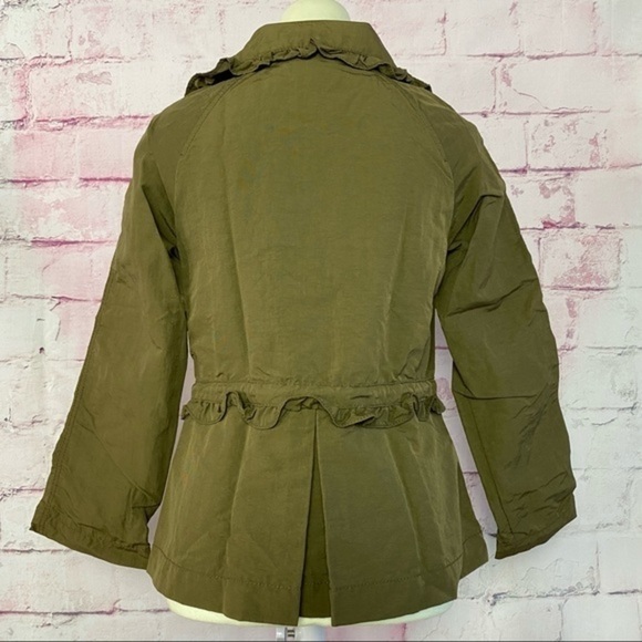 LOFT Olive Green Light Jacket - Picture 2 of 13